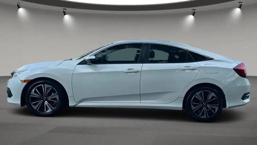 White 2016 Honda Civic EX-T