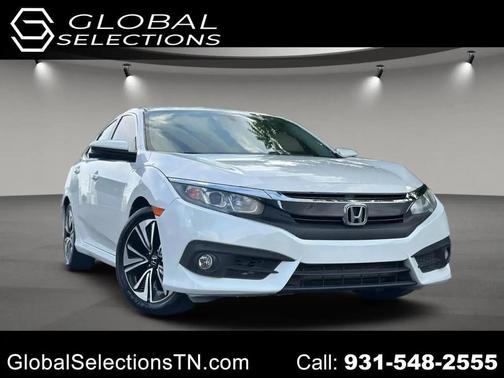 White 2016 Honda Civic EX-T