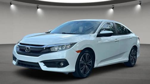 White 2016 Honda Civic EX-T