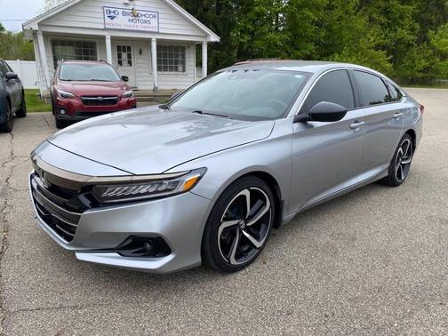 Lunar Silver Metallic 2022 Honda Accord Sport SE 1.5T