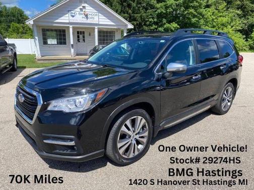 Crystal Black Silica 2022 Subaru Ascent Touring 7-Passenger