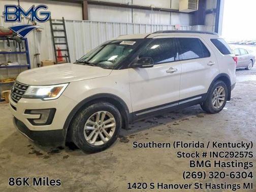 Magnetic Metallic 2017 Ford Explorer XLT