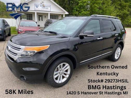 Tuxedo Black Metallic 2014 Ford Explorer XLT