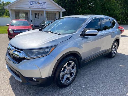 Lunar Silver Metallic 2019 Honda CR-V EX-L