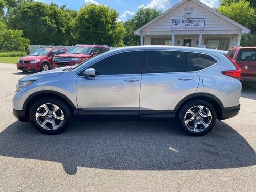 Lunar Silver Metallic 2019 Honda CR-V EX-L