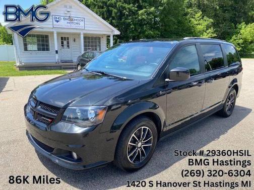 Black Onyx Crystal Pearlcoat 2019 Dodge Grand Caravan GT