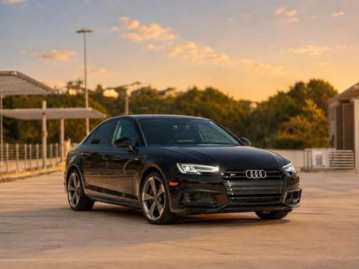 Black 2018 Audi S4 3.0T Prestige