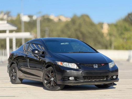 Crystal Black Pearl 2013 Honda Civic Si