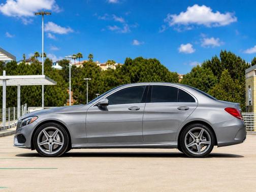 Grey 2015 Mercedes-Benz C-Class C 300 4MATIC