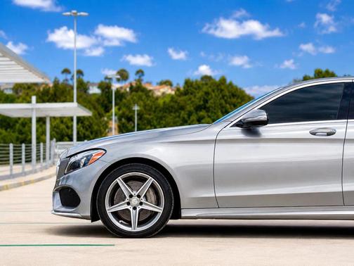 Grey 2015 Mercedes-Benz C-Class C 300 4MATIC