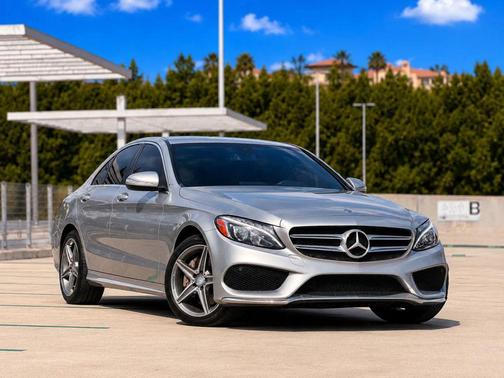 Grey 2015 Mercedes-Benz C-Class C 300 4MATIC