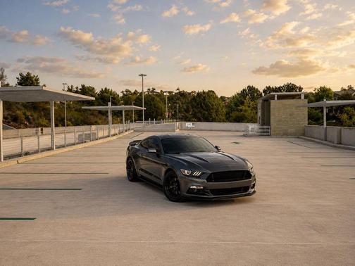 Grey 2017 Ford Mustang EcoBoost Premium
