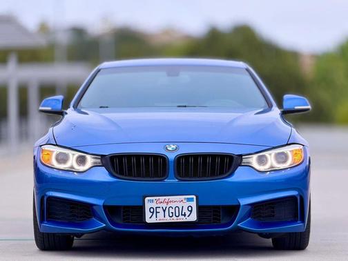 Blue 2014 BMW 428 i