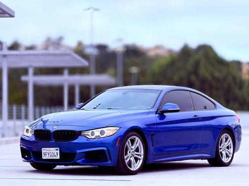 Blue 2014 BMW 428 i