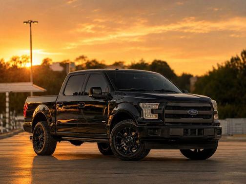 Shadow Black 2017 Ford F-150 Lariat