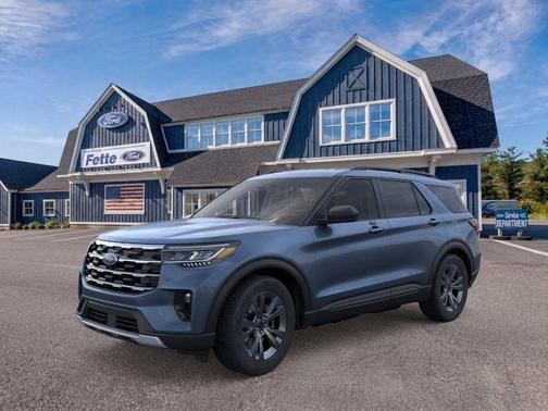 Vapor Blue Metallic 2026 Ford Explorer Active