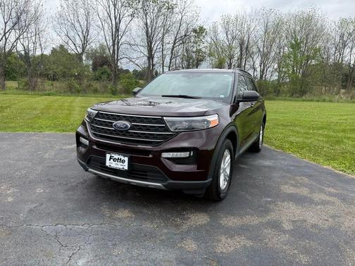 Jewel Red Metallic 2022 Ford Explorer XLT