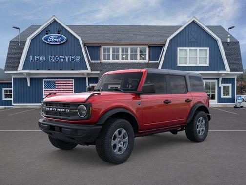 Ruby Red Metallic Tinted Clearcoat 2026 Ford Bronco Big Bend