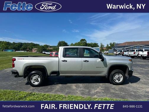 Silver Ice Metallic 2023 Chevrolet Silverado 2500 WT