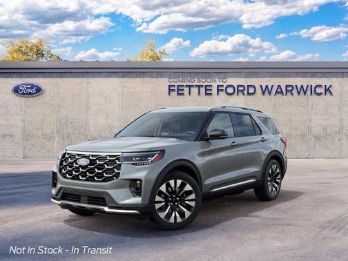 Avalanche Gray 2027 Ford Explorer Platinum