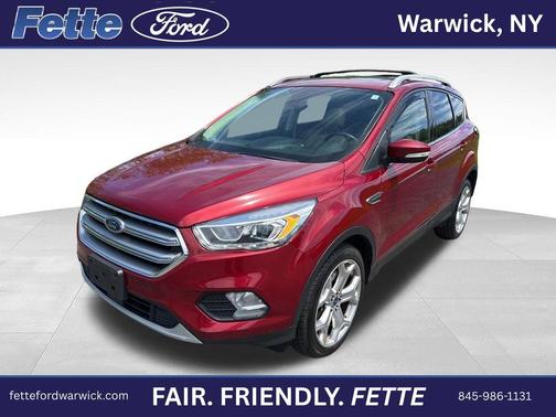 Ruby Red Metallic Tinted Clearcoat 2017 Ford Escape Titanium