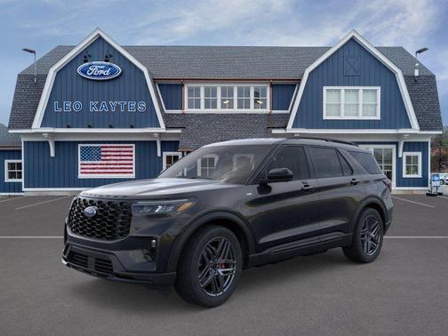 Agate Black Metallic 2026 Ford Explorer ST-Line