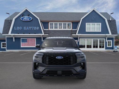 Agate Black Metallic 2026 Ford Explorer ST-Line