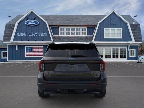 Agate Black Metallic 2026 Ford Explorer ST-Line