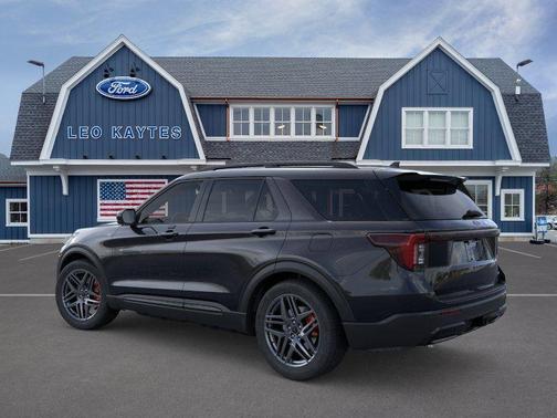 Agate Black Metallic 2026 Ford Explorer ST-Line