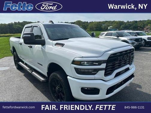 Bright White Clearcoat 2025 RAM 2500 Big Horn