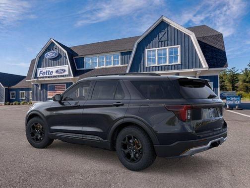 Agate Black Metallic 2026 Ford Explorer Tremor