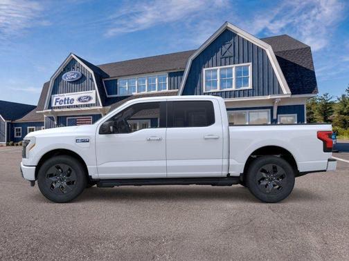 Oxford White 2025 Ford F-150 Lightning Flash