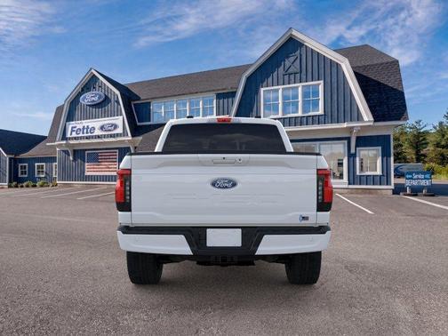 Oxford White 2025 Ford F-150 Lightning Flash