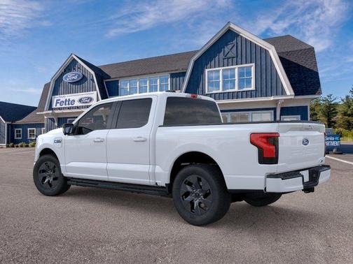 Oxford White 2025 Ford F-150 Lightning Flash