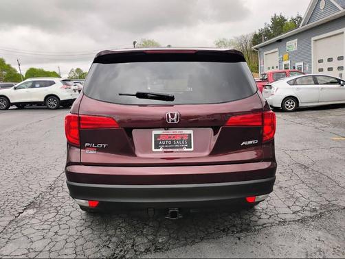 Burgundy 2017 Honda Pilot EX-L