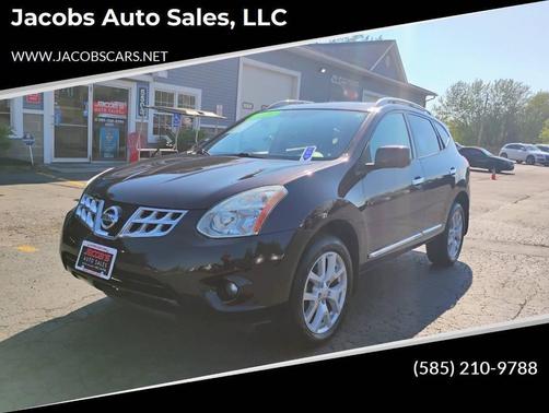 Super Black 2012 Nissan Rogue SV w/SL Pkg