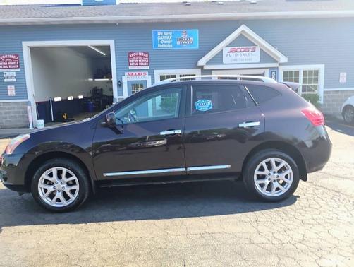 Super Black 2012 Nissan Rogue SV w/SL Pkg