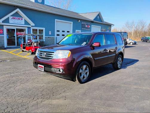 Burgundy 2013 Honda Pilot EX-L