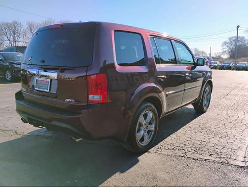 Burgundy 2013 Honda Pilot EX-L