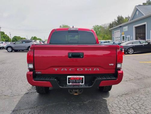 Burgundy 2018 Toyota Tacoma TRD Pro