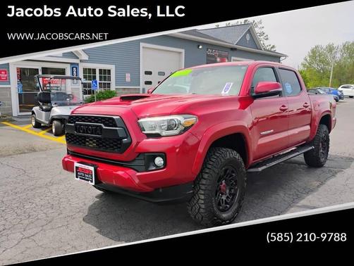 Burgundy 2018 Toyota Tacoma TRD Pro