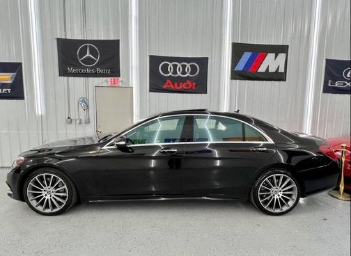 Black 2015 Mercedes-Benz S-Class 4MATIC