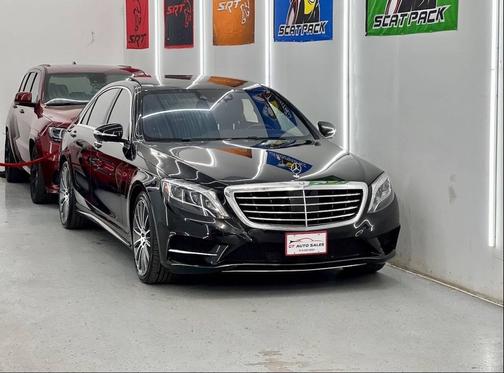Black 2015 Mercedes-Benz S-Class 4MATIC
