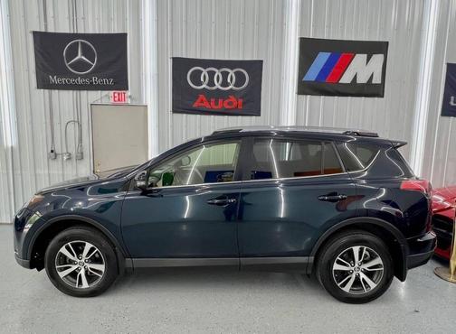 Black 2018 Toyota RAV4 XLE
