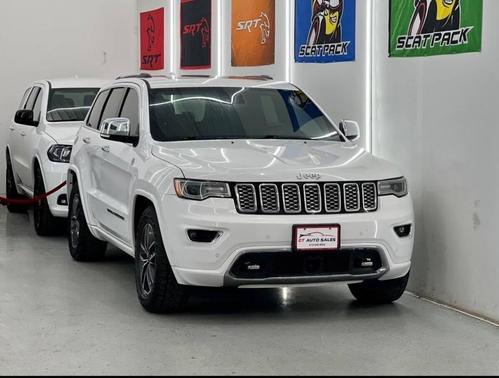 Bright White Clearcoat 2019 Jeep Grand Cherokee Overland
