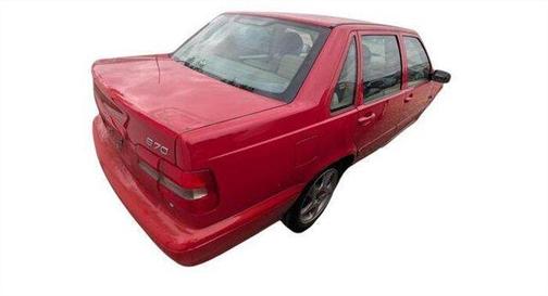 Red 1999 Volvo S70 T5