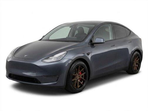 Gray 2020 Tesla Model Y Performance