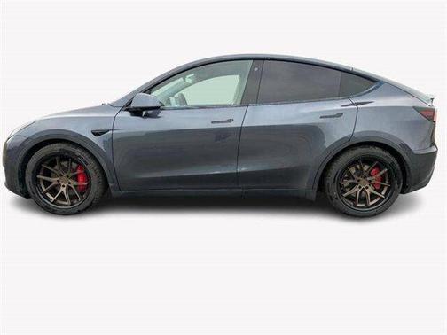 Gray 2020 Tesla Model Y Performance