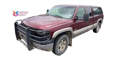 Burgundy 2000 Chevrolet Silverado 1500 Extended Cab