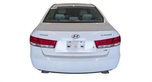Powder White Pearl 2008 Hyundai SONATA GLS